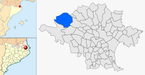  mapa de: Maçanet de Cabrenys