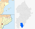  mapa de: Maials