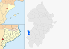 mapa de: Massalcoreig