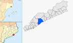  mapa de: Mataró