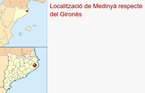  mapa de: Medinyà