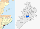  mapa de: Montbrió del Camp