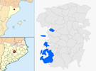  mapa de: Montmajor