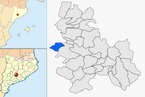  mapa de: Montmaneu