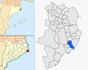  mapa de: Mont-ras