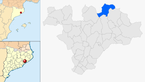  mapa de: Montseny