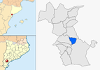  mapa de: Móra la Nova
