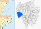  mapa de: Oristà