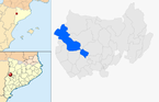  mapa de: Os de Balaguer
