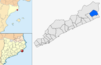  mapa de: Palafolls