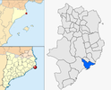  mapa de: Palamós