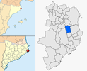  mapa de: Palau-sator