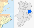  mapa de: Pals