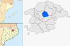  mapa de: Pardines