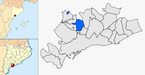  mapa de: Perafort