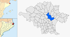  mapa de: Peralada