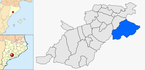  mapa de: Pontils