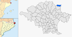  mapa de: Portbou