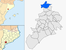  mapa de: Prades