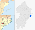  mapa de: Puigverd de Lleida