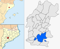  mapa de: Ribera d'Ondara