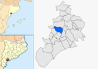  mapa de: Riudecols