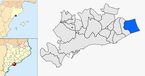  mapa de: Roda de Barà