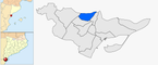  mapa de: Santa Bàrbara
