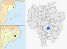  mapa de: Santa Eugènia de Berga