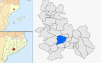  mapa de: Santa Margarida de Montbui