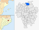  mapa de: Santa Maria de Besora
