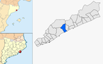  mapa de: Sant Andreu de Llavaneres