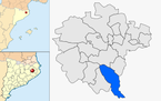  mapa de: Sant Aniol de Finestres
