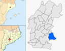  mapa de: Sant Guim de Freixenet