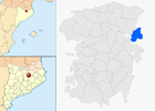  mapa de: Sant Jaume de Frontanyà