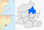  mapa de: Sant Jaume dels Domenys
