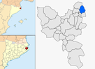  mapa de: Sant Jordi Desvalls