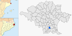  mapa de: Sant Miquel de Fluvià
