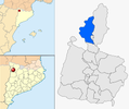  mapa de: Sarroca de Bellera