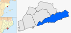  mapa de: Sitges