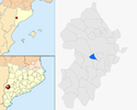  mapa de: Sudanell