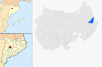  mapa de: Tiurana