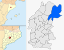  mapa de: Torà