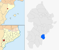  mapa de: Torrebesses