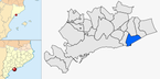  mapa de: Torredembarra