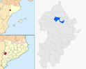  mapa de: Torrefarrera