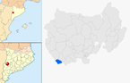  mapa de: Torrelameu