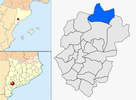  mapa de: Ulldemolins