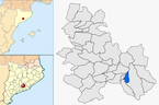 mapa de: Vallbona d'Anoia