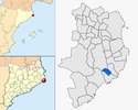  mapa de: Vall-llobrega